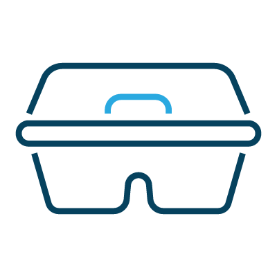 food container icon